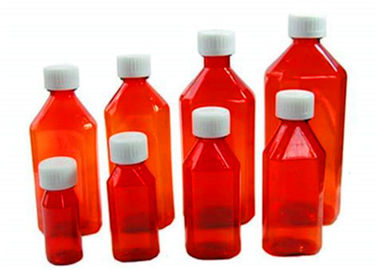 الصين شفافة الألوان السائل الطب زجاجات ، FDA الصيدلانية زجاجات السائل المزود