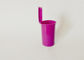 RX فيليبس قوارير بلاستيكية صغيرة غير شفافة الأرجواني للحصول على حبوب سهلة الوصول / التخزين المزود